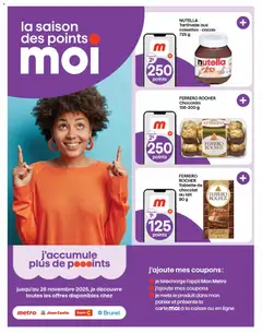 Un aperçu du dépliant Cahier MOI du magasin Metro est valide à partir 13 nov. 2025