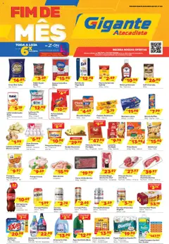 Pré-Visualização do folheto "Ofertas da semana" da loja Gigante Atacadista válido a partir de 28/07/2025
