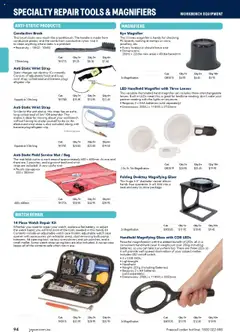 Preview of catalogue Engineering & Scientific Catalogue 2025/2026 from shop Jaycar valid 09/07/2025 | Page: 94