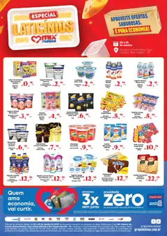 Pré-Visualização do folheto "Ofertas Festival de Laticínios" da loja Mateus válido a partir de 20/01/2026