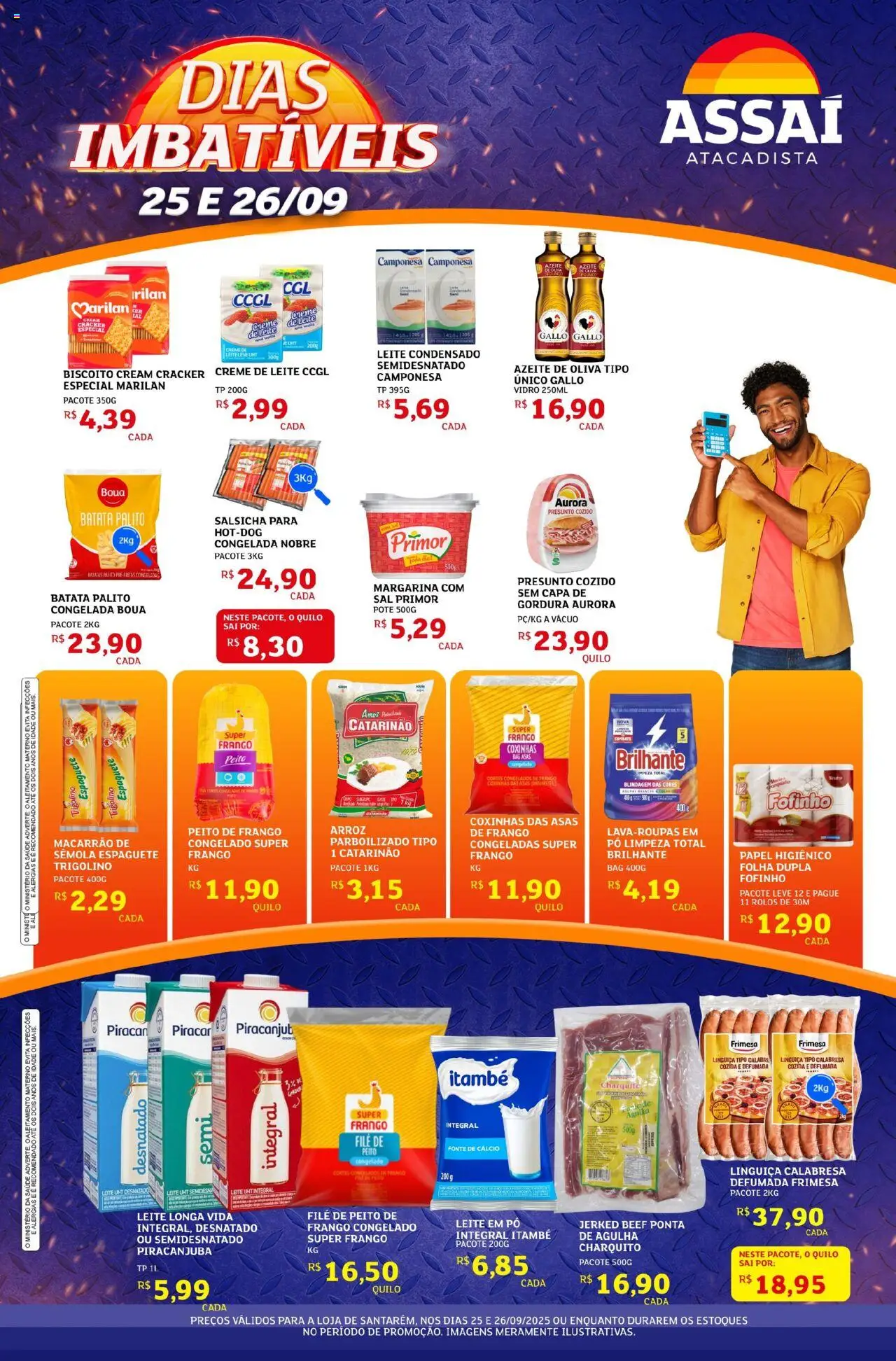 Assaí Atacadista folheto "Encarte - PA" válido a partir de 25/09/2025 - número de página 1
