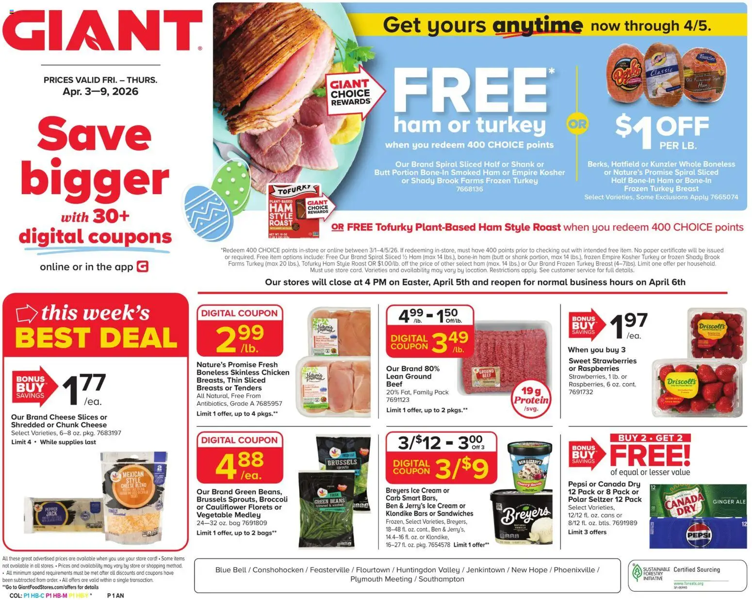 Ad Preview of Giant Giant Weekly Ad from 04/03/2026
