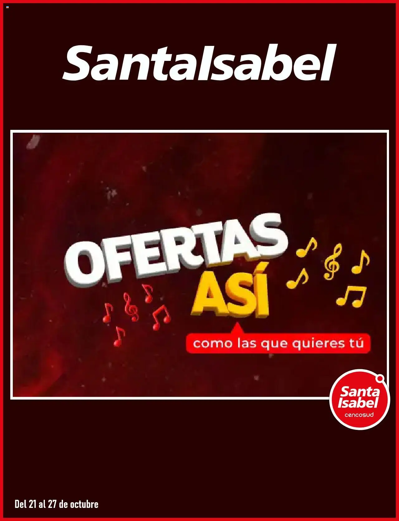Santa Isabel Ofertas > válido desde 21.10.2025 > número de página 1