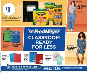 Ad Preview of Fred Meyer Home & Apparel from 08/06/2025