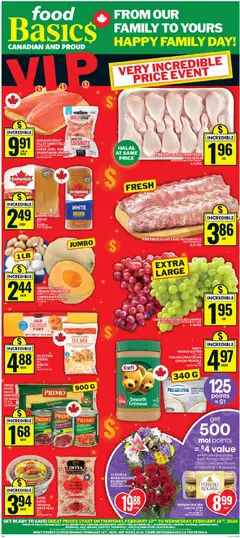 Preview of leaflet Ajax from shop Food Basics is valid from Feb 12, 2026