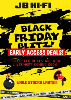 Preview of catalogue Black Friday from shop JB Hi-Fi valid 11 Nov 2025