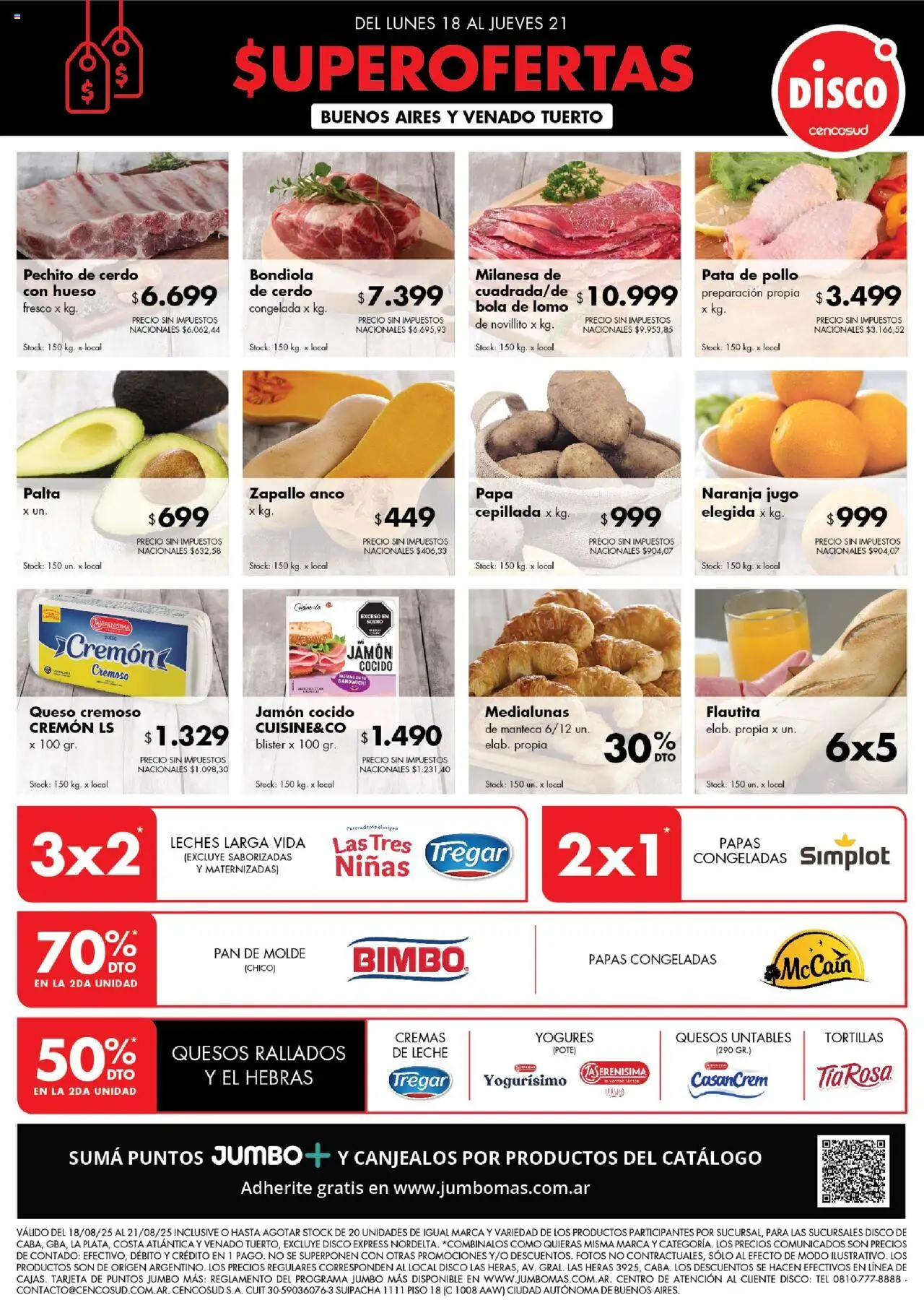 Disco Ofertas del 18/08/2025 Online