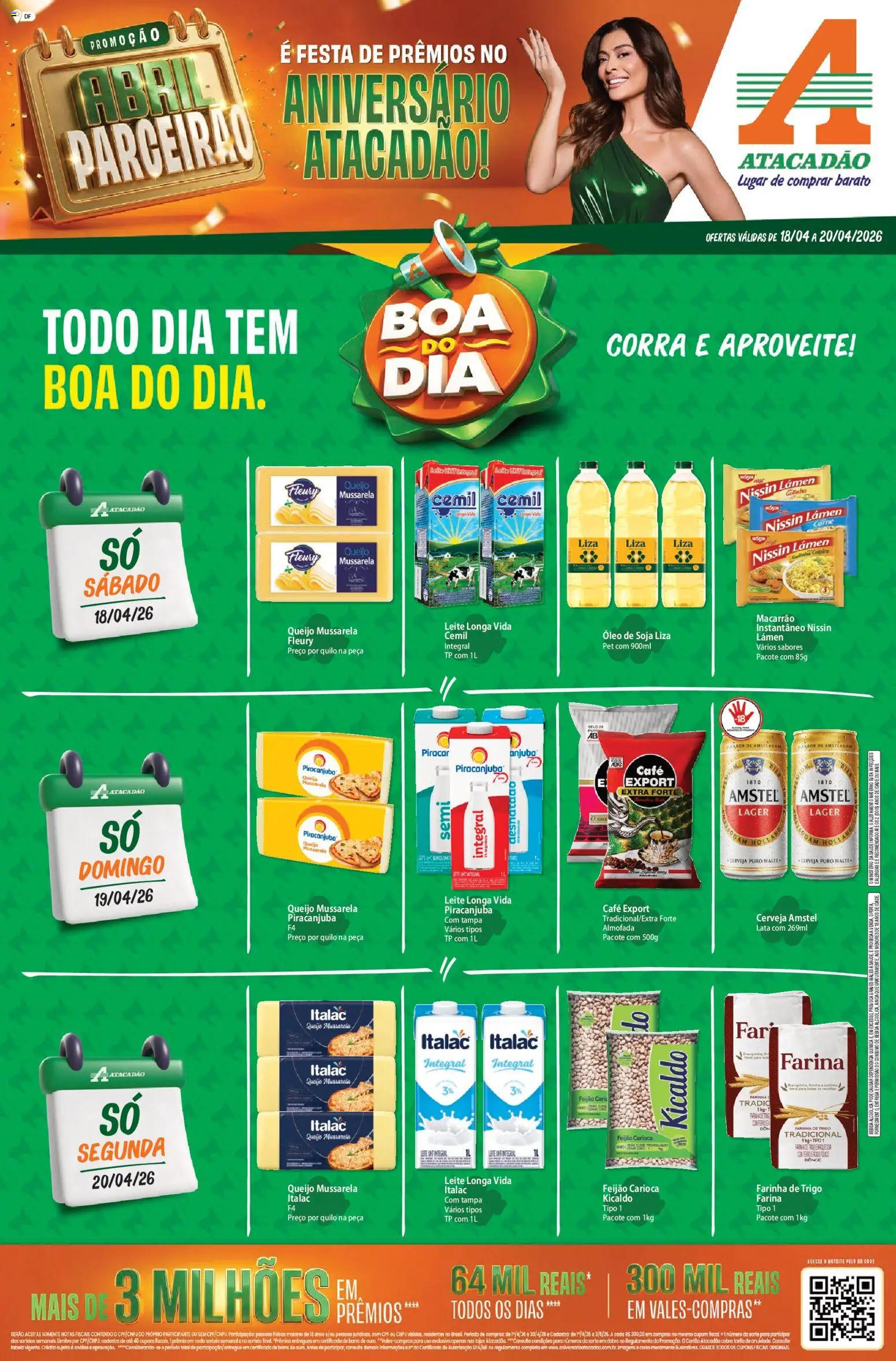 Pré-Visualização do folheto "Atacadão ofertas - DF" da loja Atacadão válido a partir de 18/04/2026