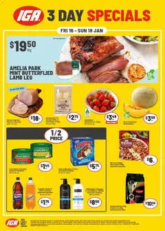 Preview of catalogue Weekend Specials NT/WA from shop IGA valid 16/01/2026