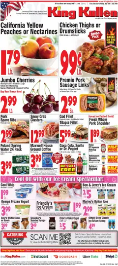 Ad Preview of King Kullen Weekly Ad from 07/18/2025