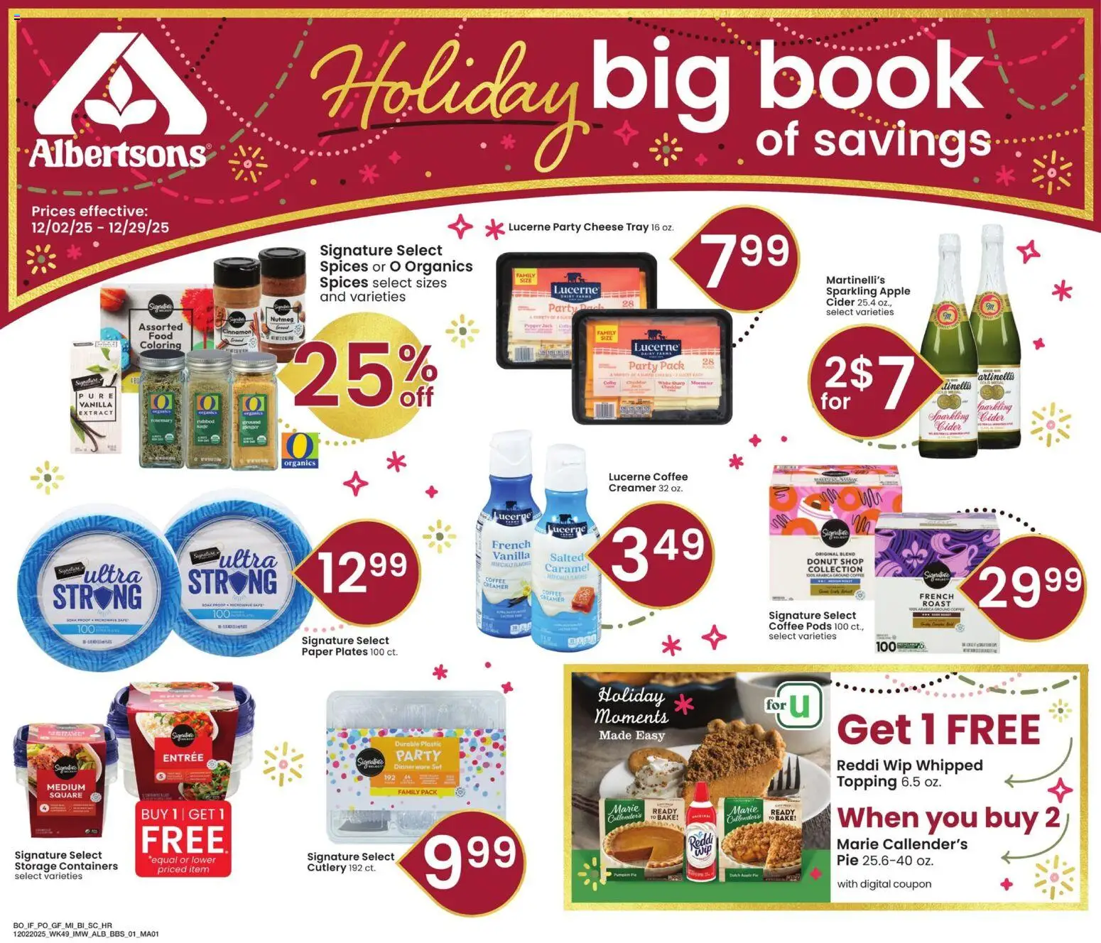 Ad Preview of Albertsons Big Book of Savings from 12/02/2025