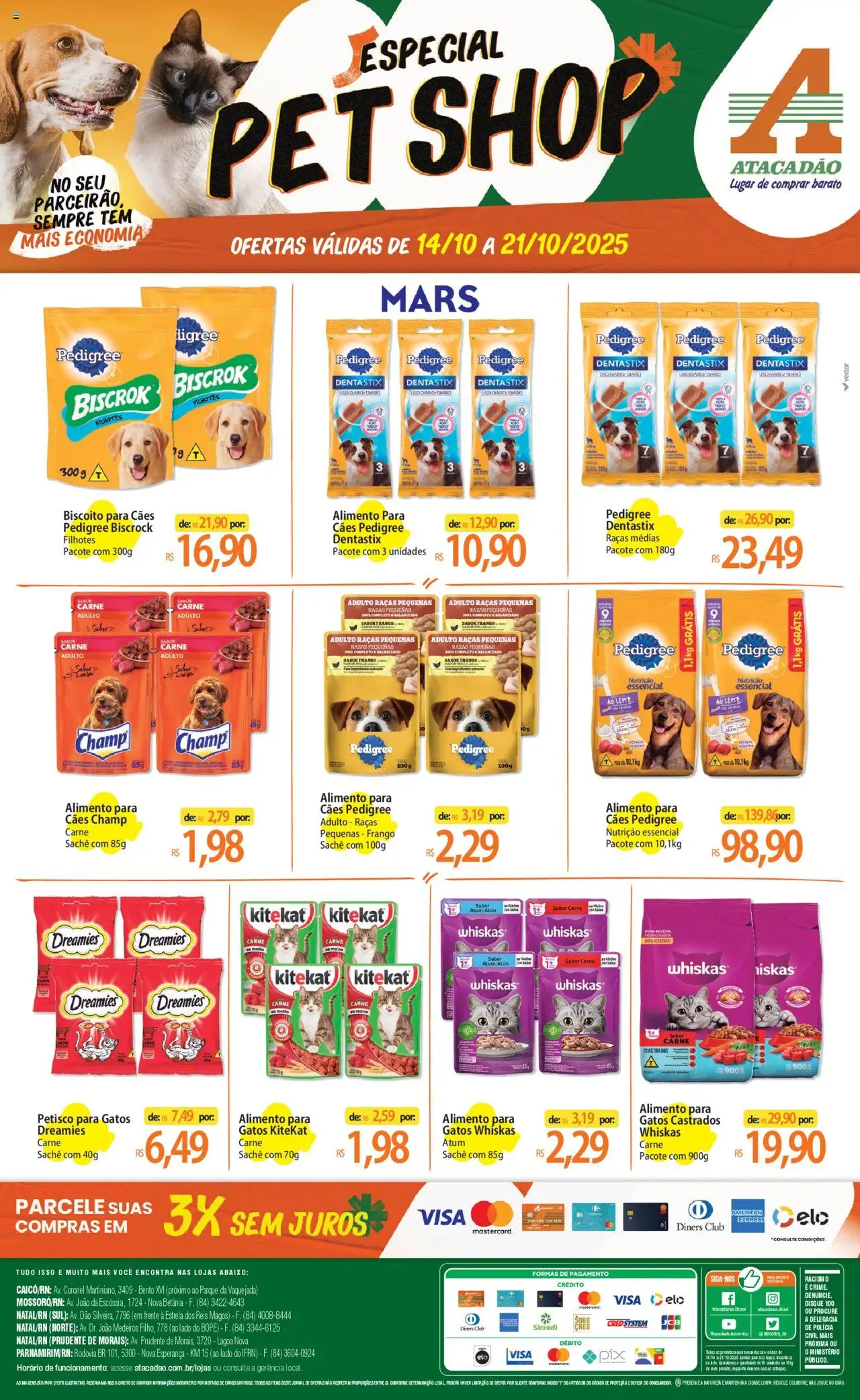 Atacadão folheto "Ofertas - RN" válido a partir de 14/10/2025 - número de página 1