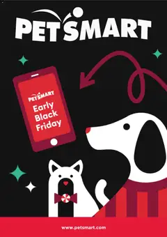 Ad Preview of Petsmart Black Friday Notice from 11/22/2025