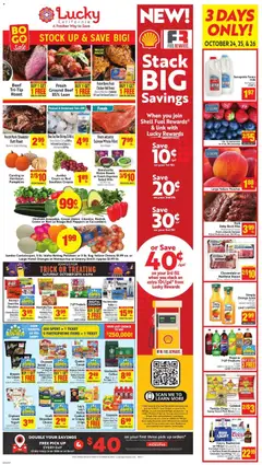Ad Preview of Lucky Supermarkets Weekly - AK from 10/22/2025