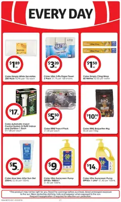Preview of catalogue Catalogue NSW from shop Coles valid 05/11/2025 | Page: 21