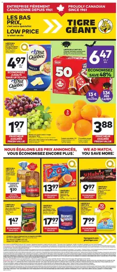 Preview of leaflet Weekly Flyer from shop Giant Tiger is valid from Oct 15, 2025
