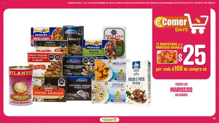 Vista previa las ofertas de la tienda La Comer - Folleto desde el 07/11/2025 | Página: 23