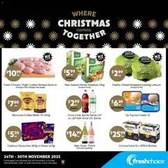 Preview of catalogue Catalogue from shop FreshChoice valid 24 Nov 2025