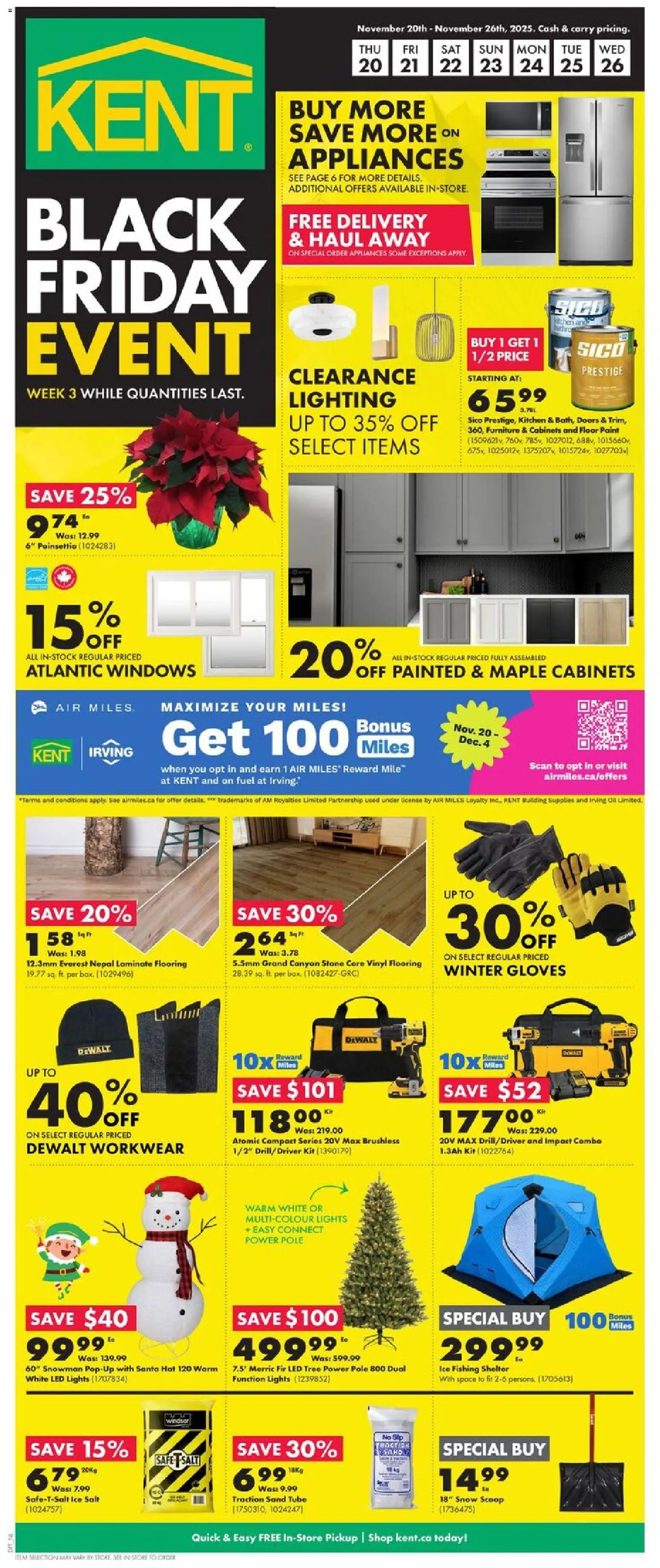 Preview of leaflet Weekly Flyer - NL from shop Kent is valid from Nov 20, 2025
