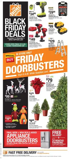 Ad Preview of Home Depot Local Ad - CA from 11/27/2025