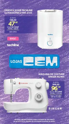 Pré-Visualização do folheto "Ofertas atuais" da loja Lojas Cem válido a partir de 20/10/2025 | Página: 117