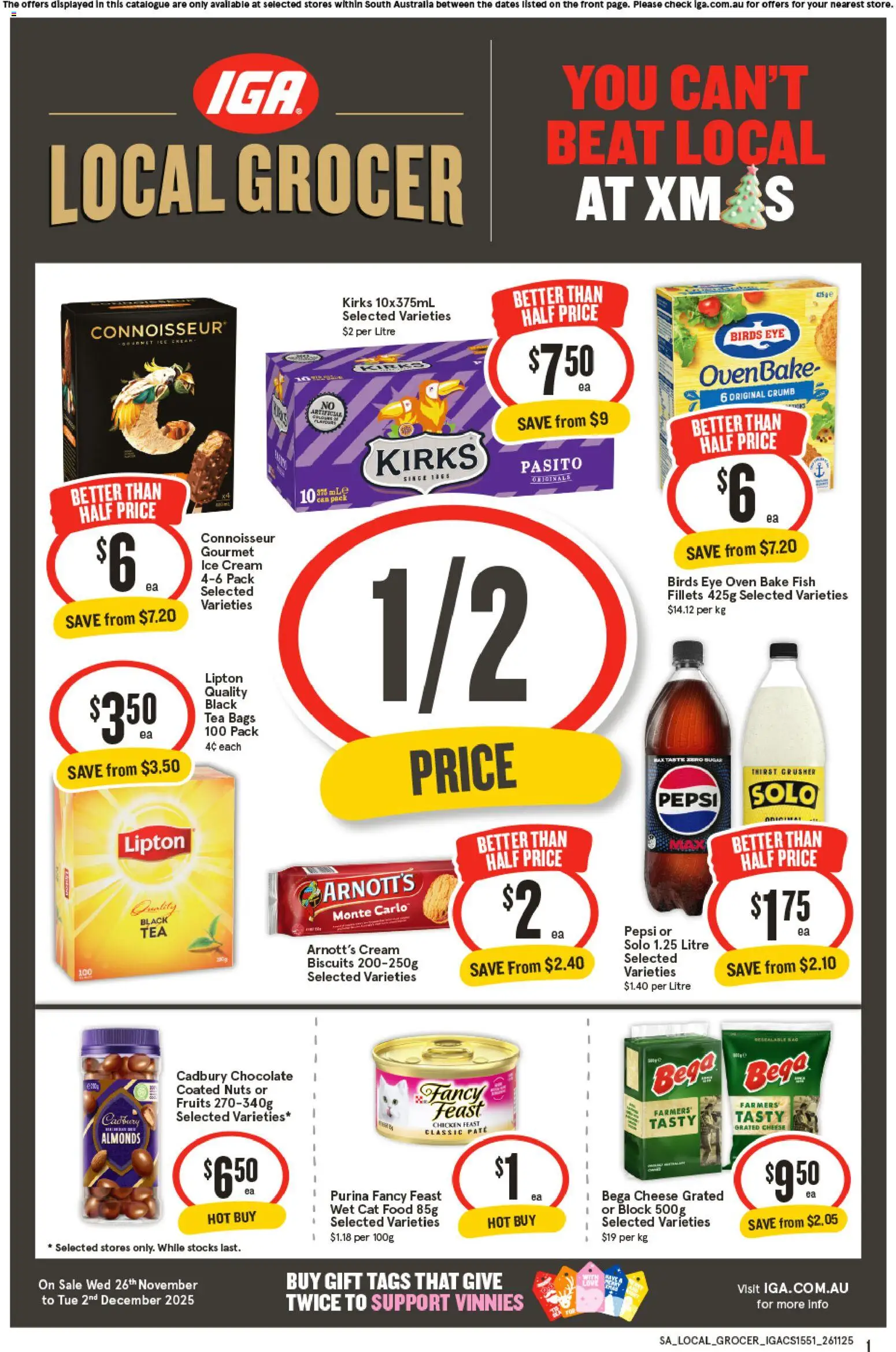 Preview of catalogue Black Friday from shop IGA valid 26/11/2025