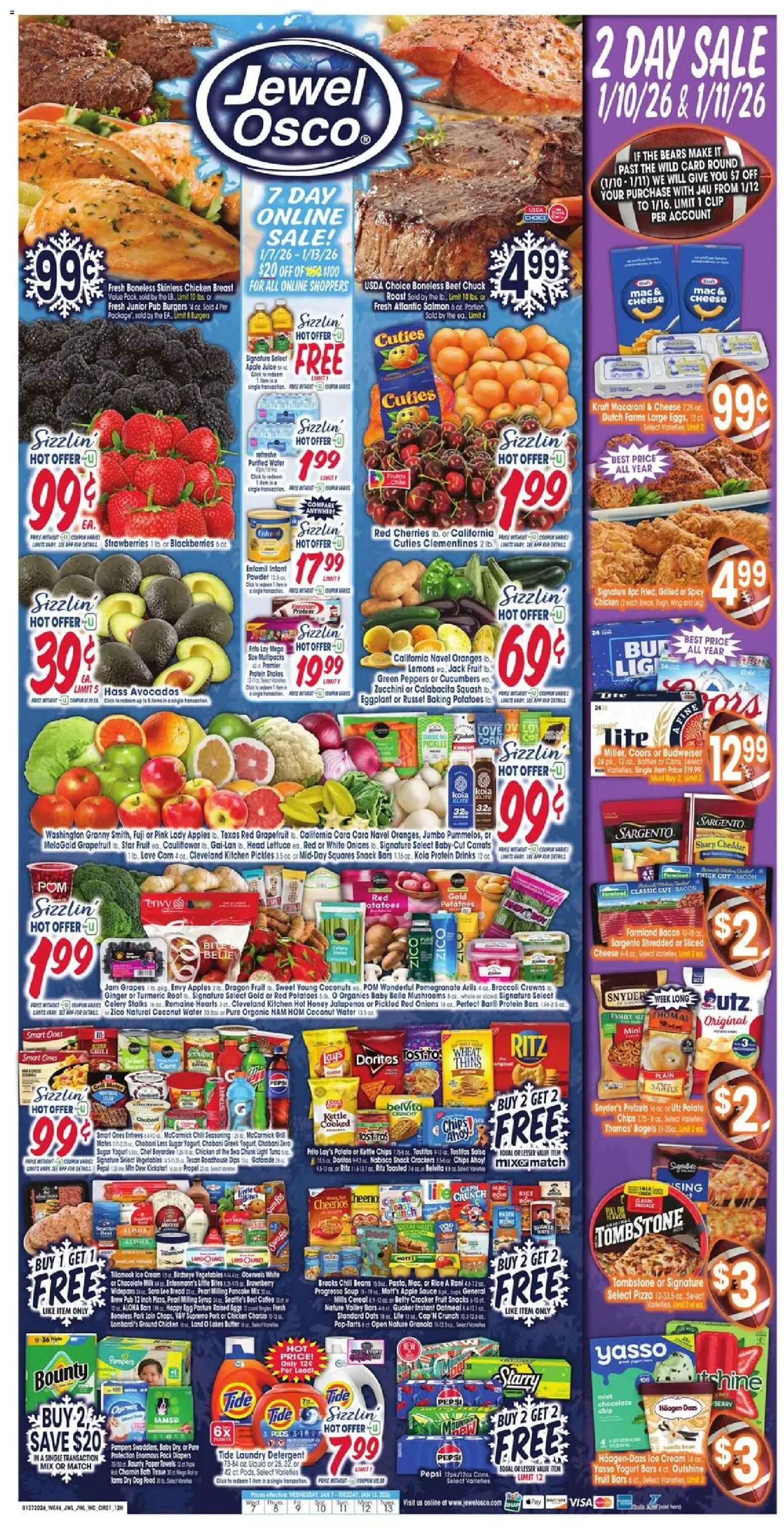 Ad Preview of Jewel Osco Weekly Ad from 01/07/2026