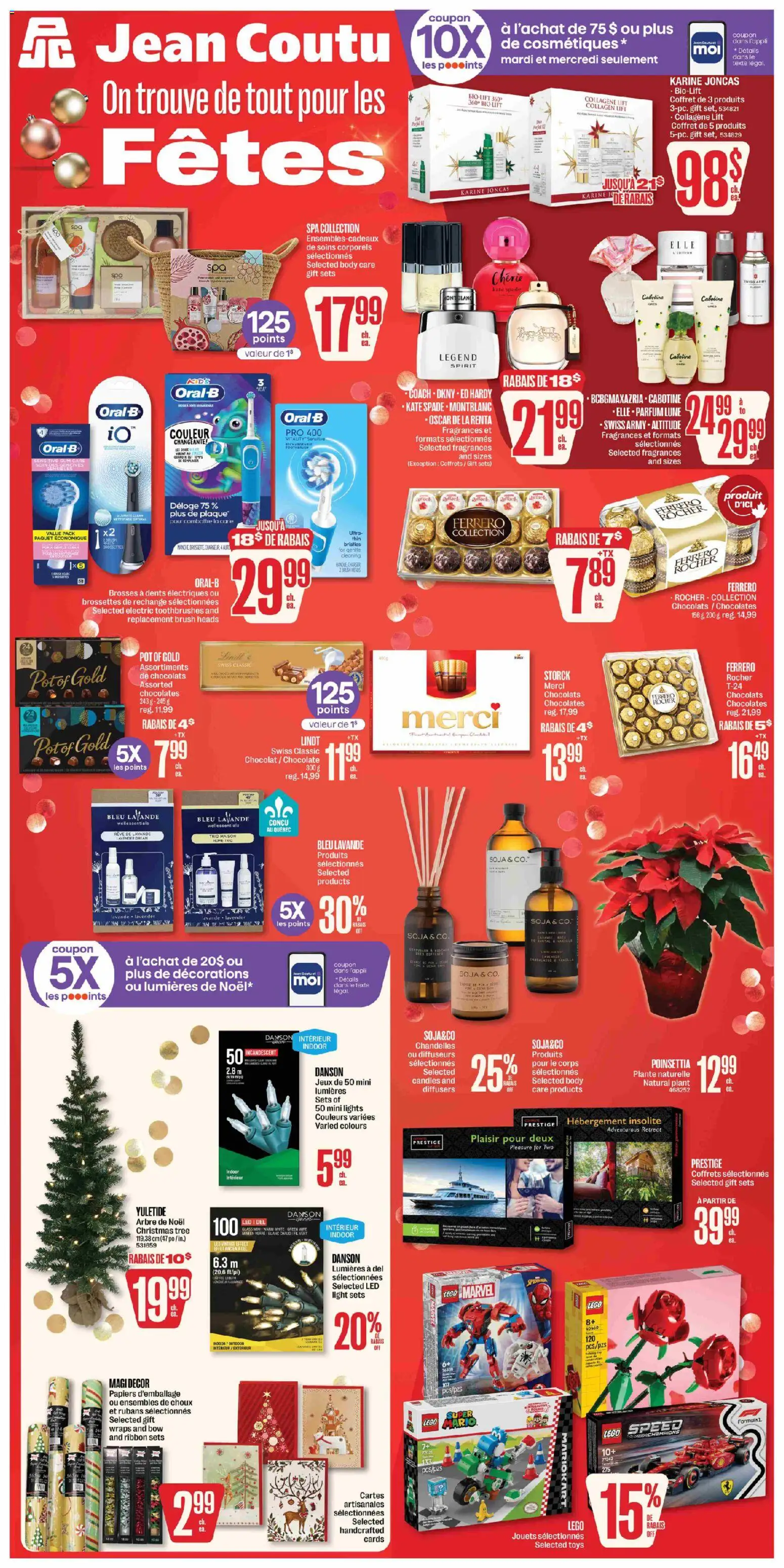 Preview of leaflet Encart Noel from shop Jean Coutu is valid from Dec 04, 2025