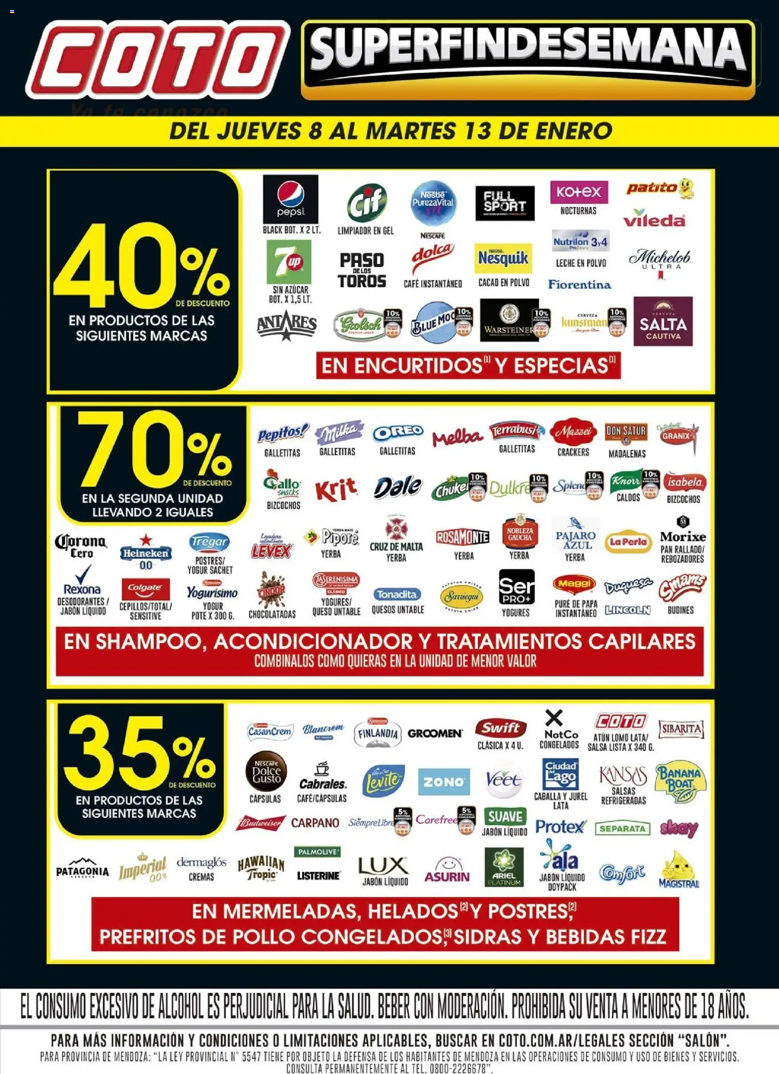 Vista previa del folleto de la tienda Coto válido desde el 08/01/2026 