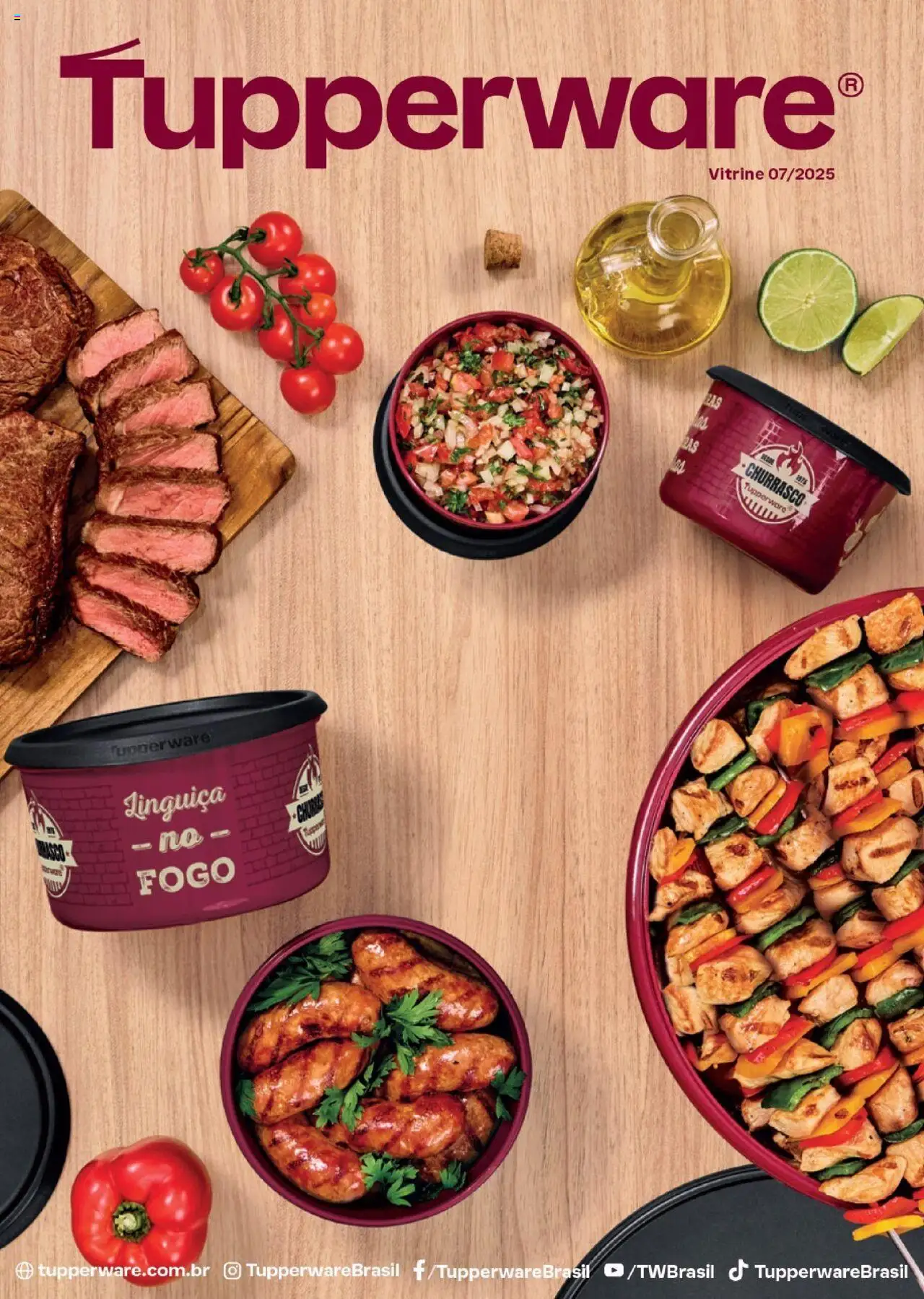 Tupperware folheto "Catálogo" válido a partir de 16/06/2025 - número de página 1 - Linguiça