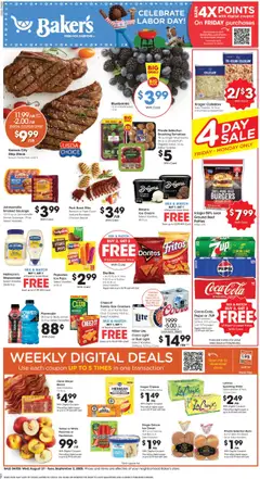 Ad Preview of Baker's Weekly Ad from 08/27/2025