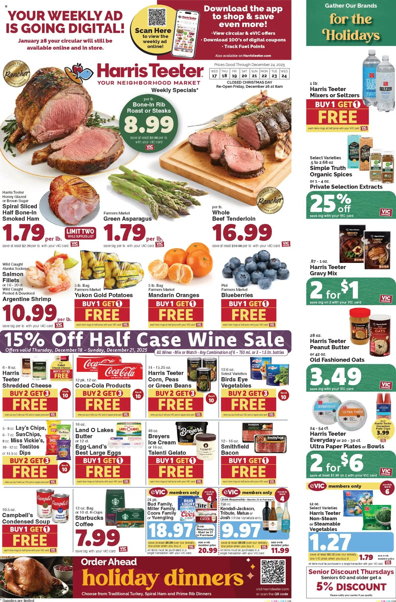 Ad Preview of Harris Teeter Weekly Ad from 12/17/2025