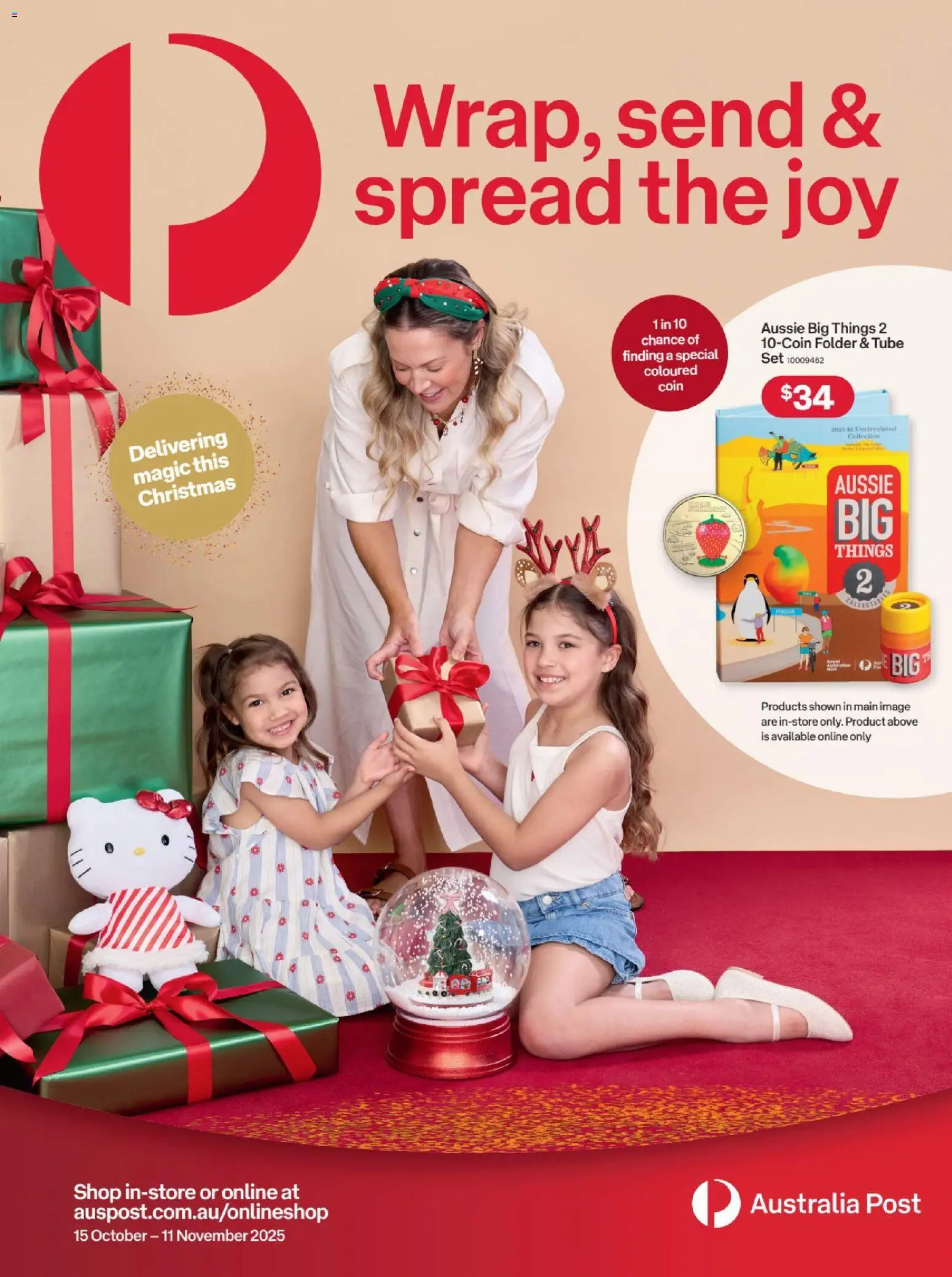 Australia Post catalogue valid from 15/10/2025 - page 1