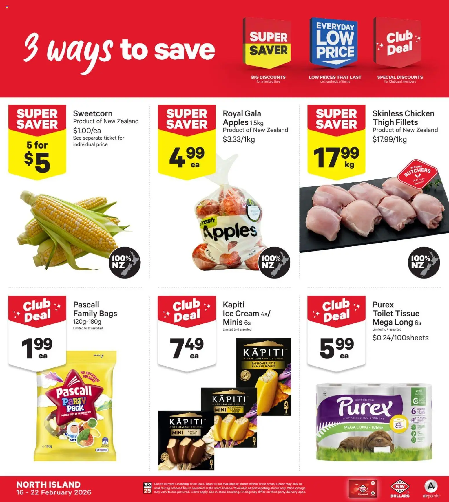 Preview of catalogue Catalogue from shop New World valid 16 Feb 2026