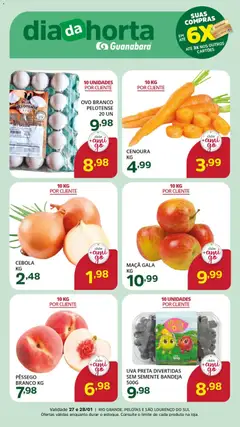Pré-Visualização do folheto "Ofertas da semana" da loja Supermercado Guanabara válido a partir de 27/01/2026