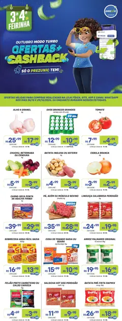 Pré-Visualização do folheto "Encarte" da loja Prezunic válido a partir de 28/10/2025