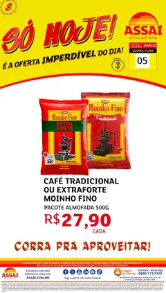 Pré-Visualização do folheto "Assaí Atacadista ofertas - GO" da loja Assaí Atacadista válido a partir de 05/03/2026