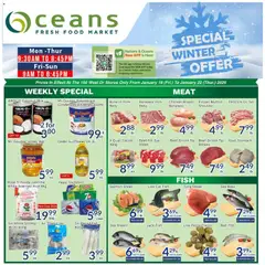Preview of leaflet Weekly flyer / circulaire from shop Oceans is valid from Jan 16, 2026