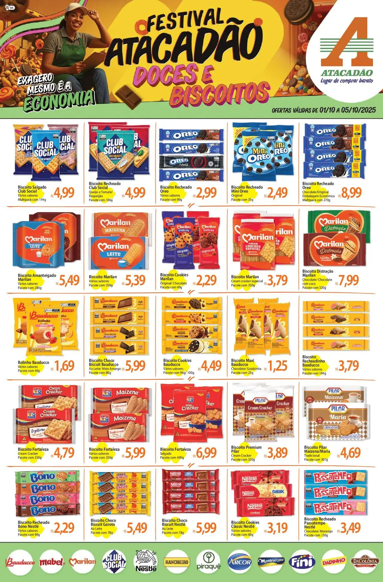 Atacadão folheto "Ofertas - BA" válido a partir de 01/10/2025 - número de página 1