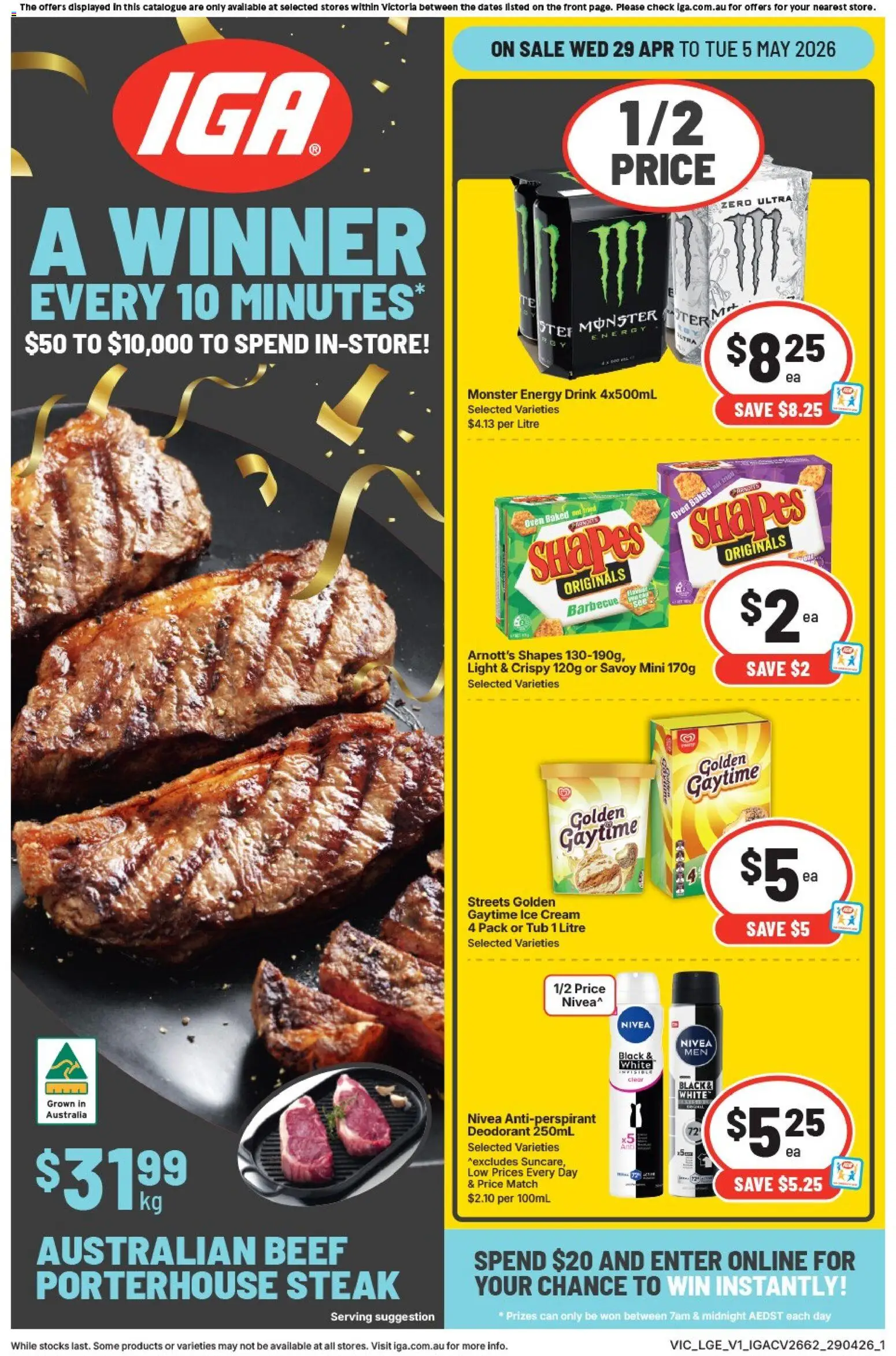 Preview of catalogue IGA catalogue from shop IGA valid 29/04/2026
