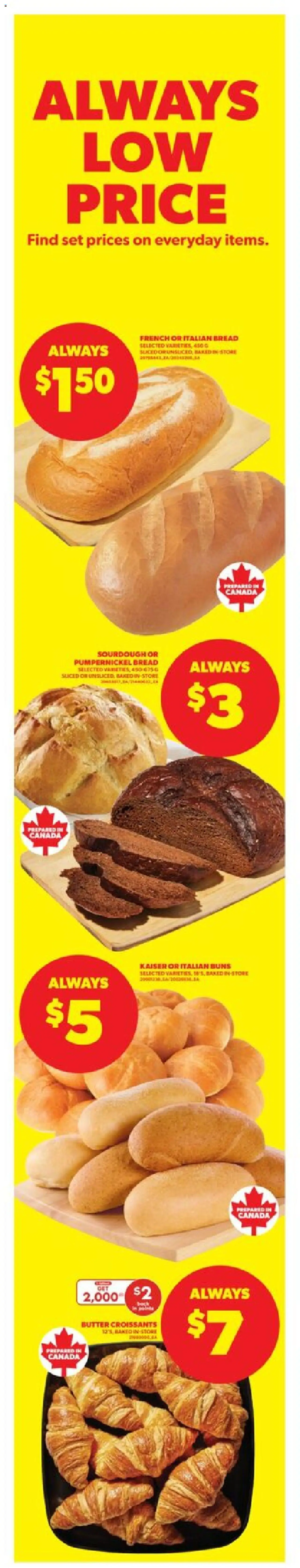 Real Canadian Superstore flyer valid from Jun 12, 2025 - page number 1 - Butter, Bread