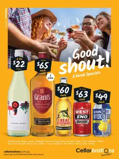 Preview of catalogue Catalogue Andamooka, Adrossan, Ceduna from shop Cellarbrations valid 23/02/2026