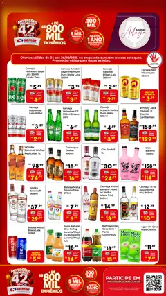 Pré-Visualização do folheto "Ofertas Adega" da loja Semar Supermercado válido a partir de 24/10/2025