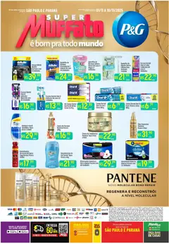 Pré-Visualização do folheto "Ofertas P&G" da loja Super Muffato válido a partir de 01/11/2025