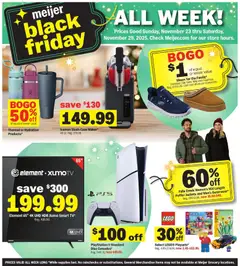 Ad Preview of Meijer Black Friday from 11/23/2025
