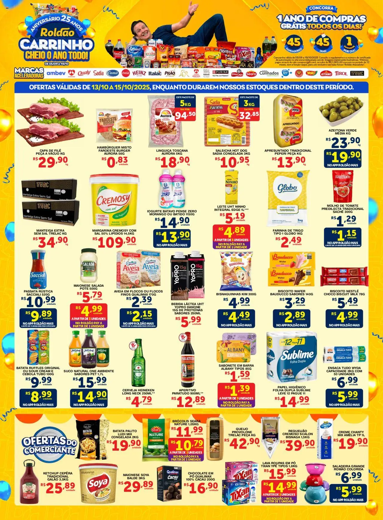Roldão folheto "Ofertas Hortifruti" válido a partir de 13/10/2025 - número de página 1