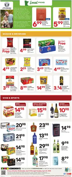 Ad Preview of Coborn's Coborn's Local Picks from 04/15/2026