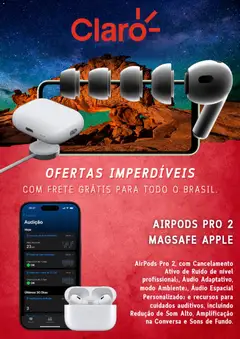 Pré-Visualização do folheto "Ofertas atuais" da loja Claro válido a partir de 01/12/2025