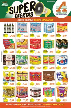 Pré-Visualização do folheto "Ofertas - PR" da loja Atacadão válido a partir de 15/09/2025