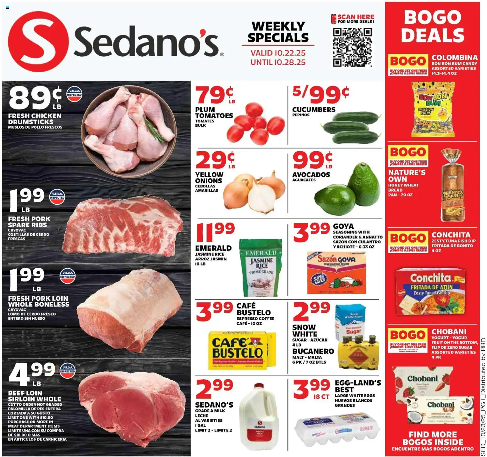 Sedano's Current Ad - FL from 10/22/2025 - Flyer - Page number 1